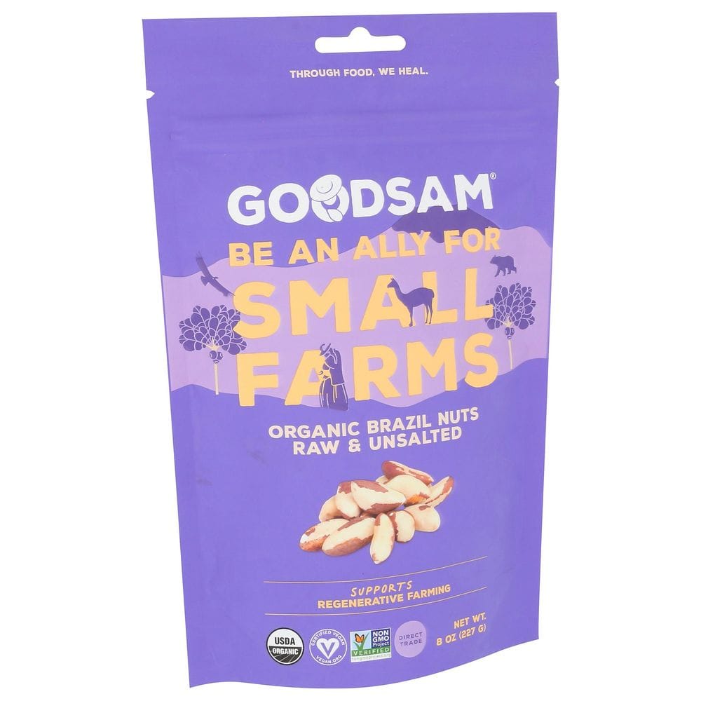 Goodsam Organic Raw And Unsalted Brazil Nuts, 8 Ounce -- 8 Per Case