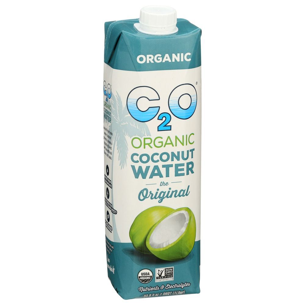 C2o Organic Original Coconut Water, 33.80 Fluid Ounce -- 12 Per Case