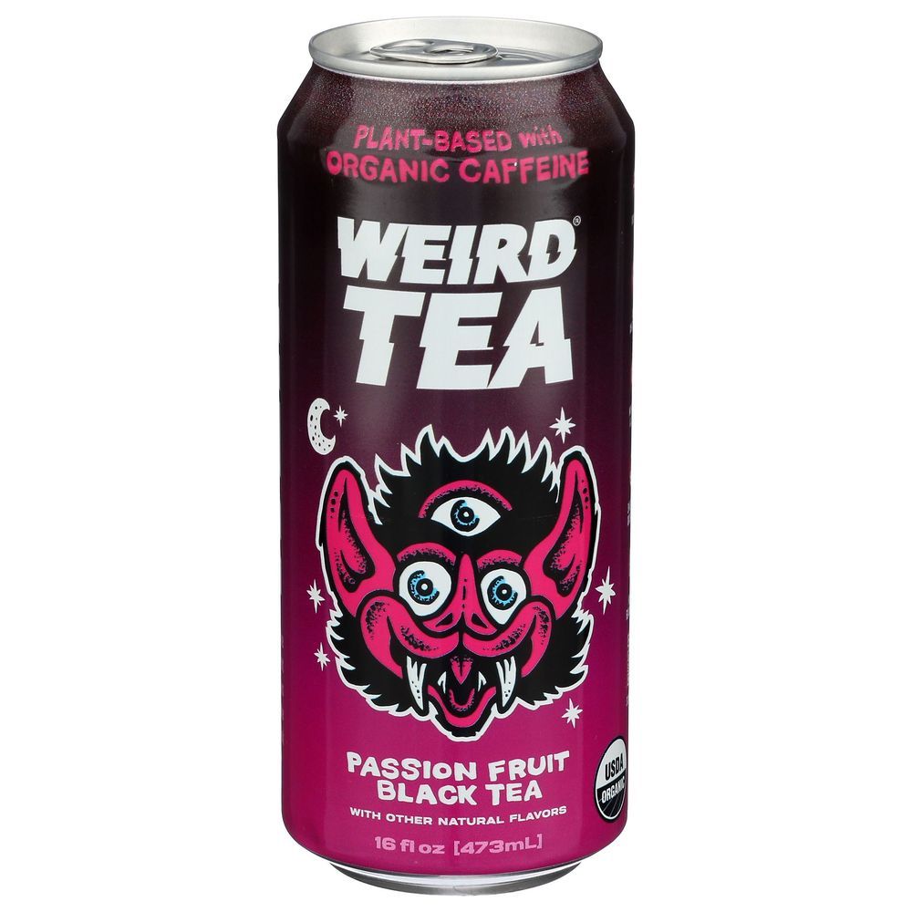 Drink Weird Passion Fruit Black Tea, 16 Fluid Ounce -- 12 Per Case