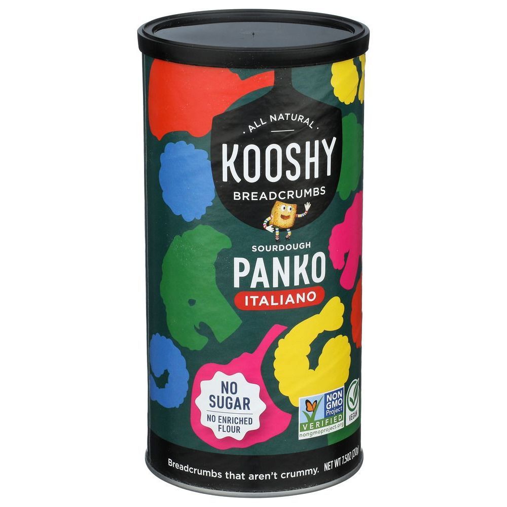 Kooshy Italiano Panko Breadcrumbs, 7.5 Ounce -- 6 Per Case