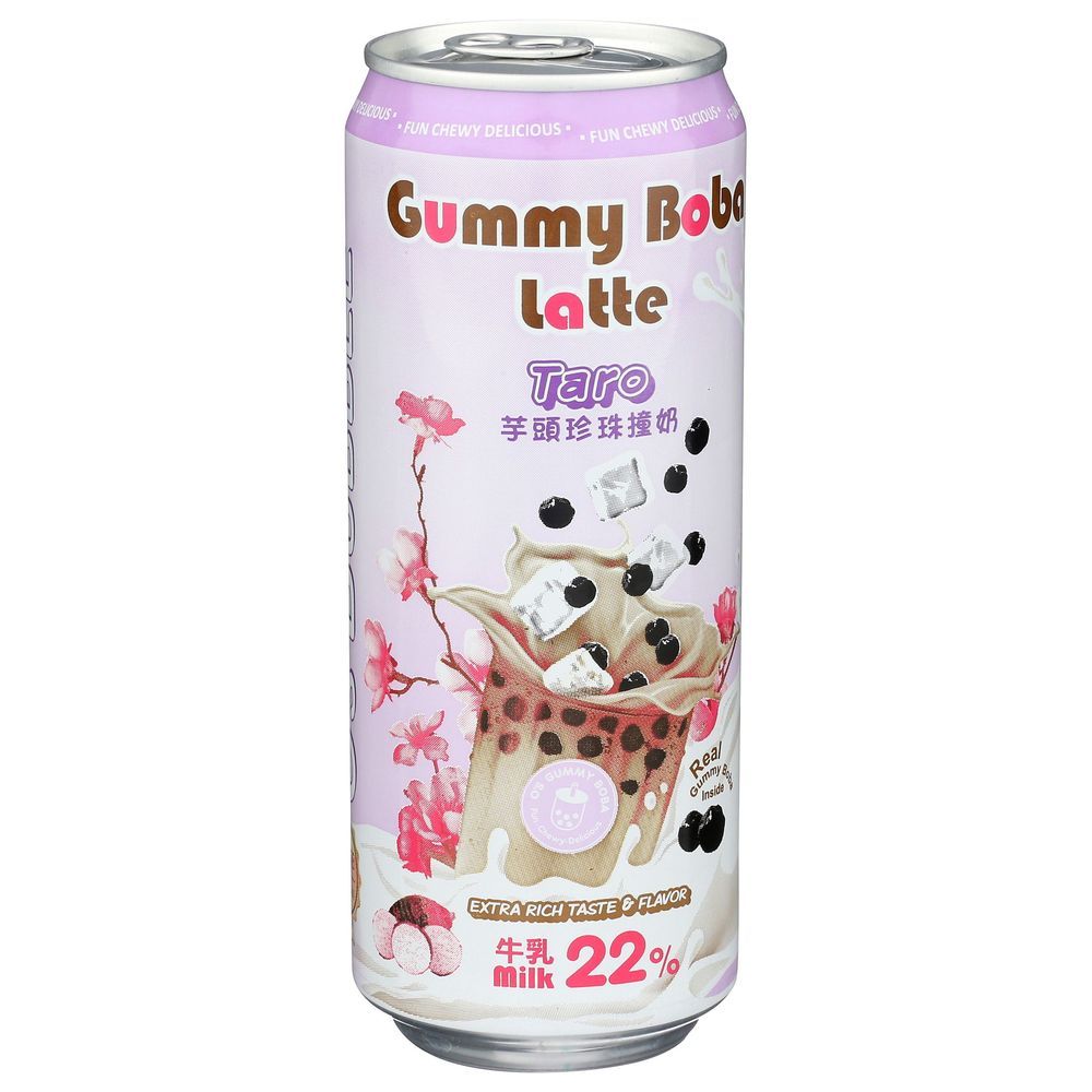 Os Taro Gummy Boba Latte, 15.9 Ounce -- 6 Per Case