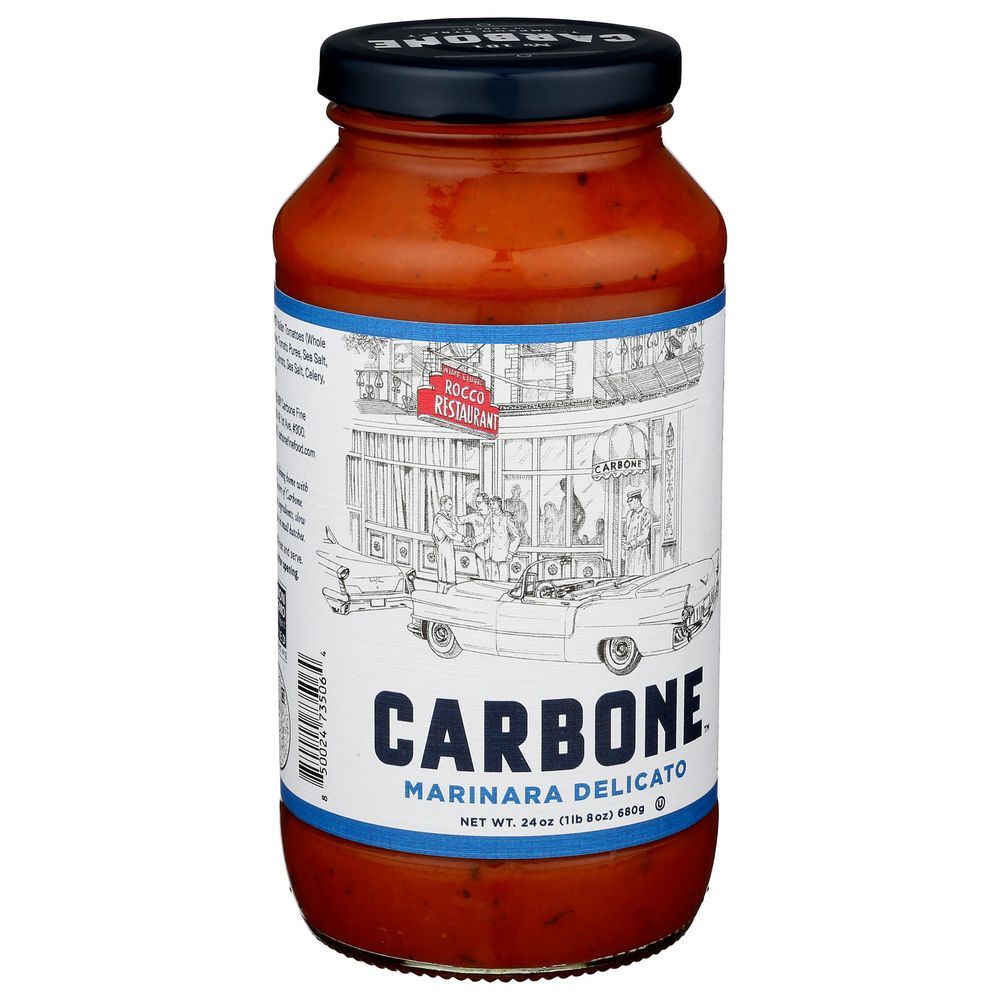 Carbone Marinara Delicato Sauce, 24 Ounce -- 6 Per Case