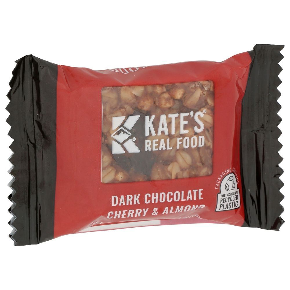 Kate's Real Food Mini Dark Chocolate Cherry And Almond Bar, 6.6 Ounce -- 8 Per Case