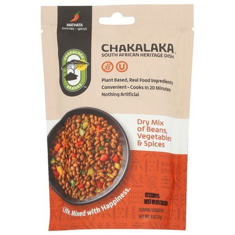 Chakalaka Vegetarian Dried Bean Mix With Vegetables And Spices, 6 Ounce -- 6 Per Case