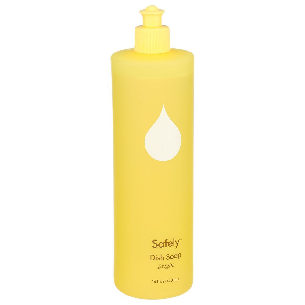 Safely Bright Dish Soap, 16 Fluid Ounce -- 6 Per Case