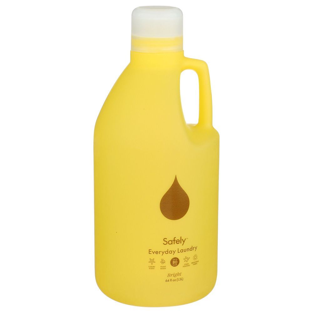 Safely Bright Everyday Laundry Detergent, 64 Fluid Ounce -- 4 Per Case