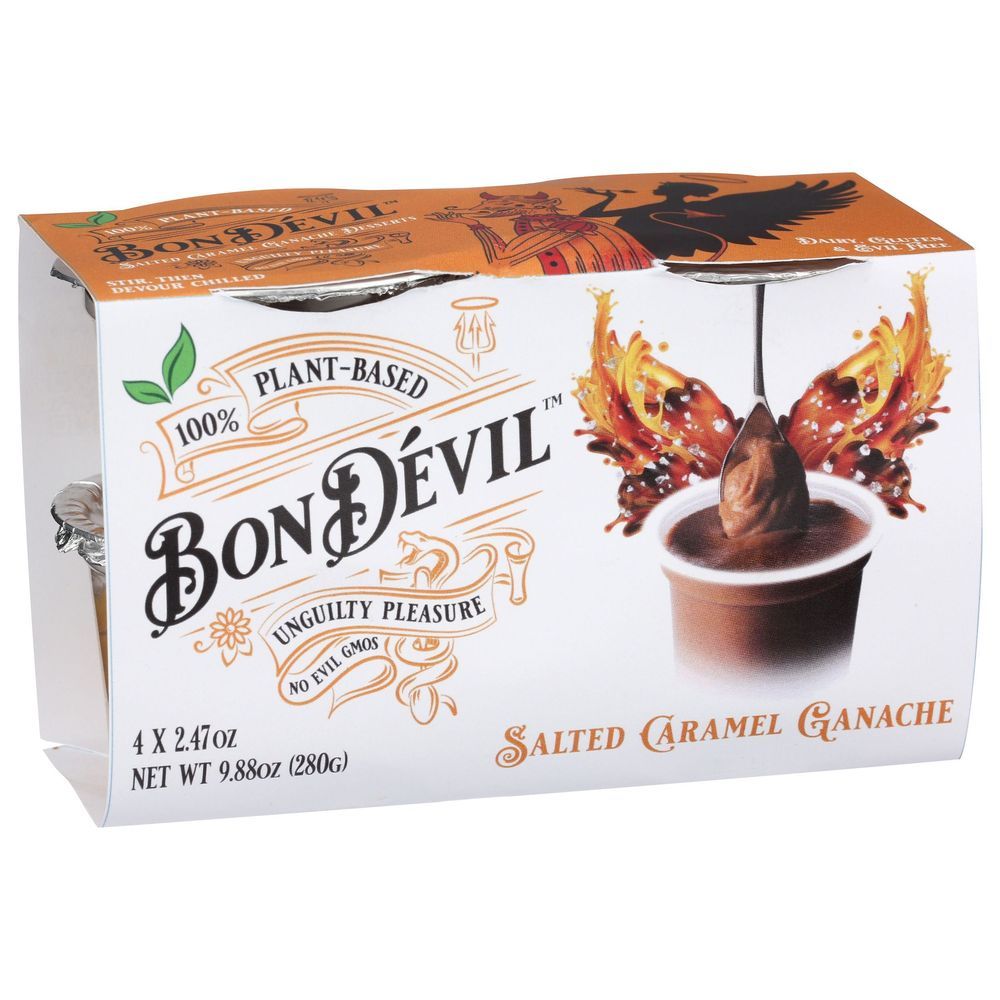 Bon Devil Salted Caramel Ganaches, 9.88 Ounce -- 6 Per Case