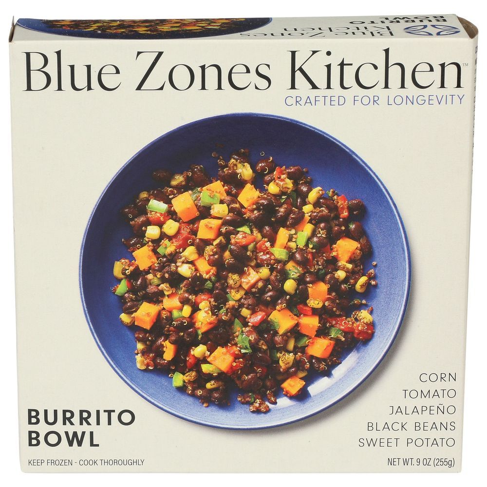 Blue Zones Kitchen Burrito Bowl, 9 Ounce -- 6 Per Case