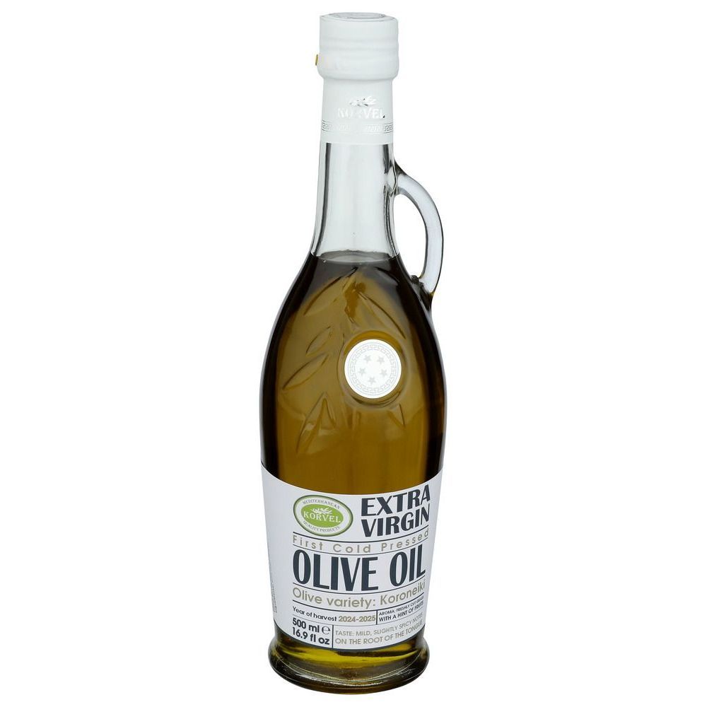 Korvel Greek Premium Extra Virgin Olive Oil, 16.9 Fluid Ounce -- 6 Per Case