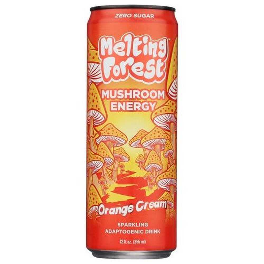Melting Forest Orange Cream Mushroom Energy Drink, 12 Fluid Ounce -- 12 Per Case