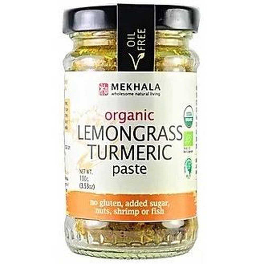 Mekhala Organic Lemongrass And Turmeric Paste, 3.53 Ounce -- 6 Per Case