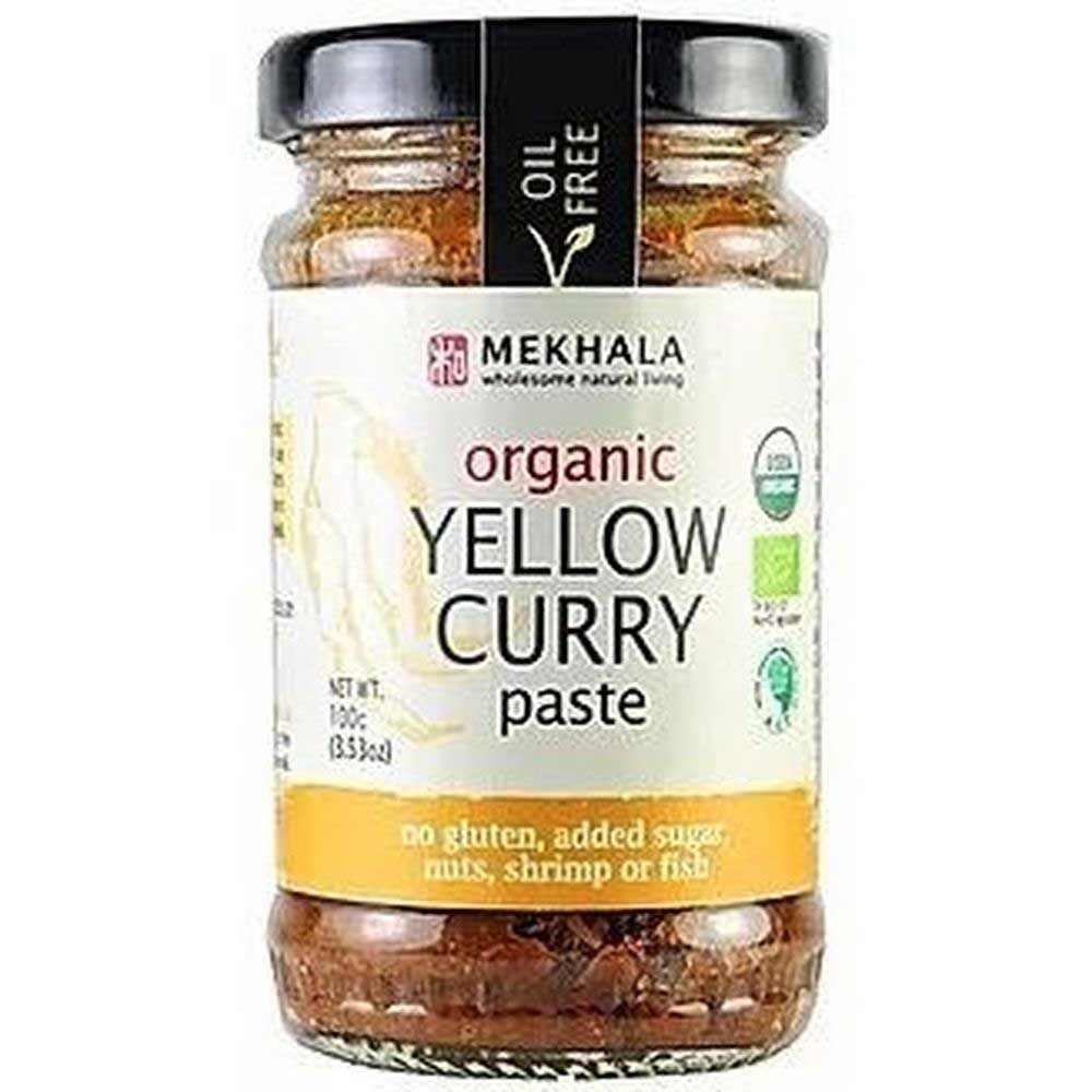 Mekhala Organic Thai Yellow Curry Paste, 3.53 Ounce -- 6 Per Case