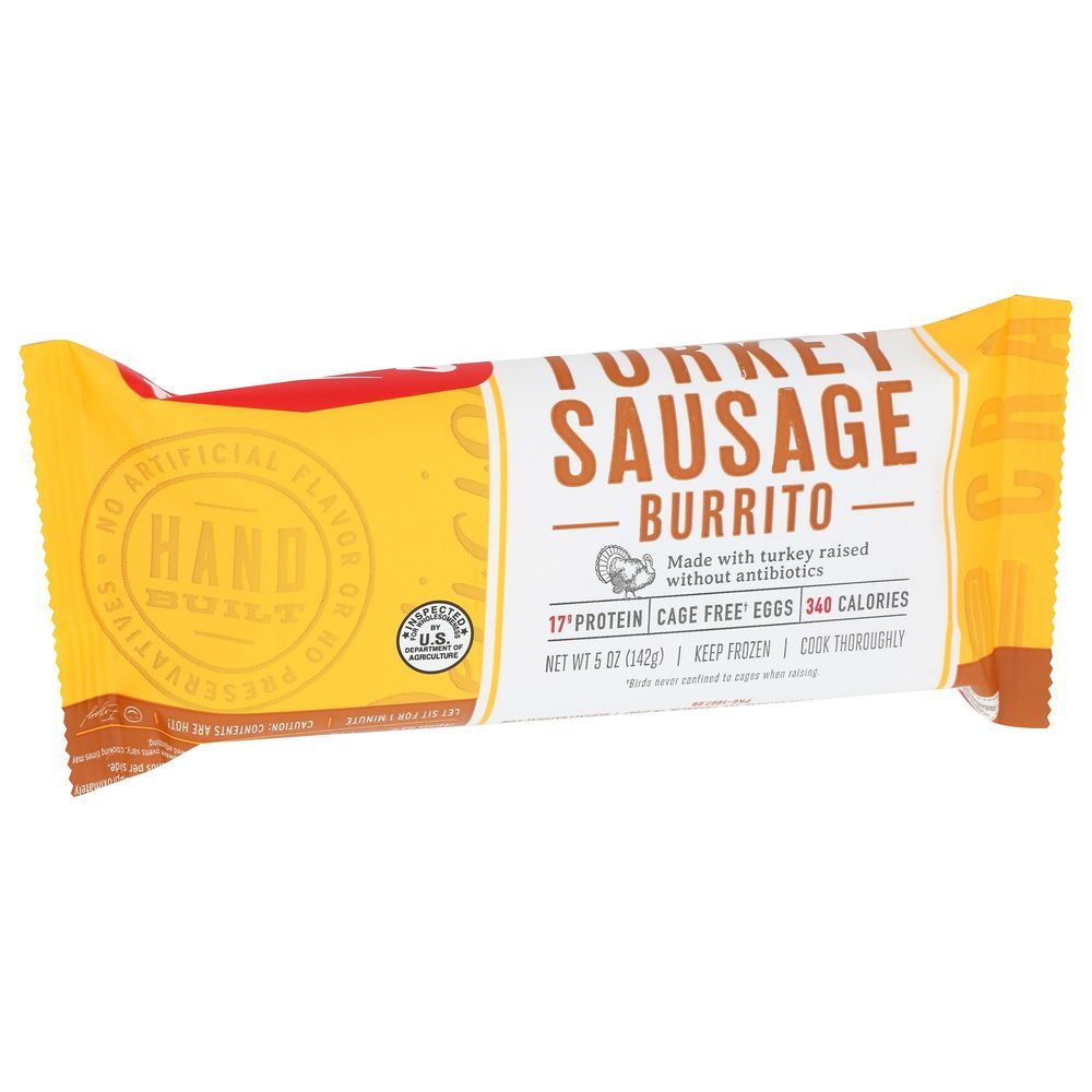 Red's Egg And Three Cheese Turkey Sausage Burrito, 5 Ounce -- 12 Per Case