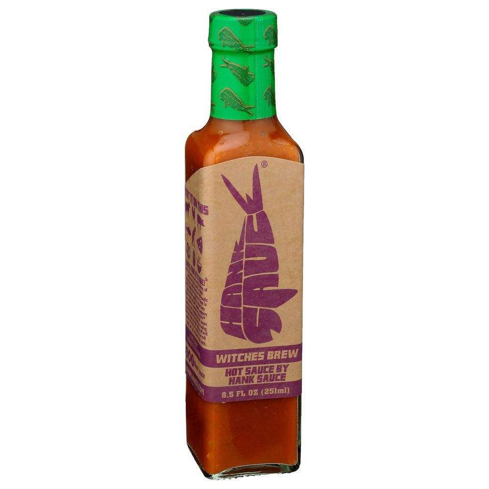 Hank Sauce Witches Brew Hot Sauce, 8.5 Fluid Ounce -- 6 Per Case
