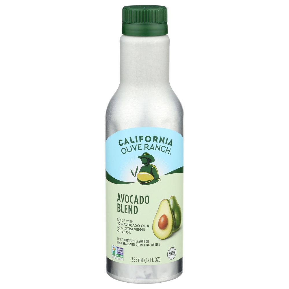 California Olive Ranch Avocado Blend Extra Virgin Olive Oil, 12 Fluid Ounce -- 6 Per Case