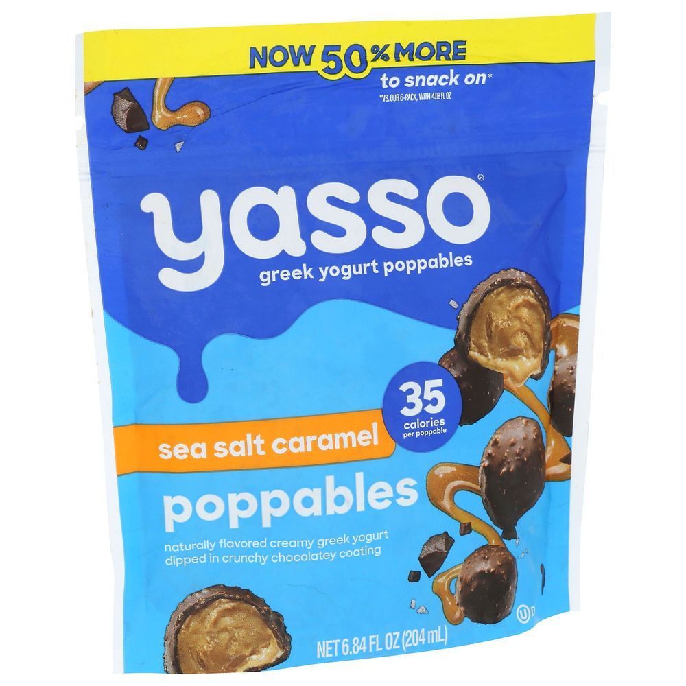 Yasso Sea Salt Caramel Greek Yogurt Poppables, 6.84 Ounce -- 10 Per Case