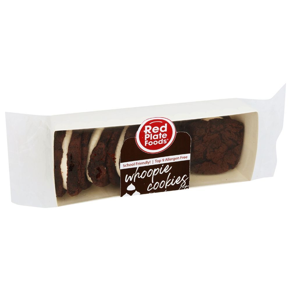 Red Plate Foods Double Chocolate Whoopie Cookie, 8.5 Ounce -- 6 Per Case