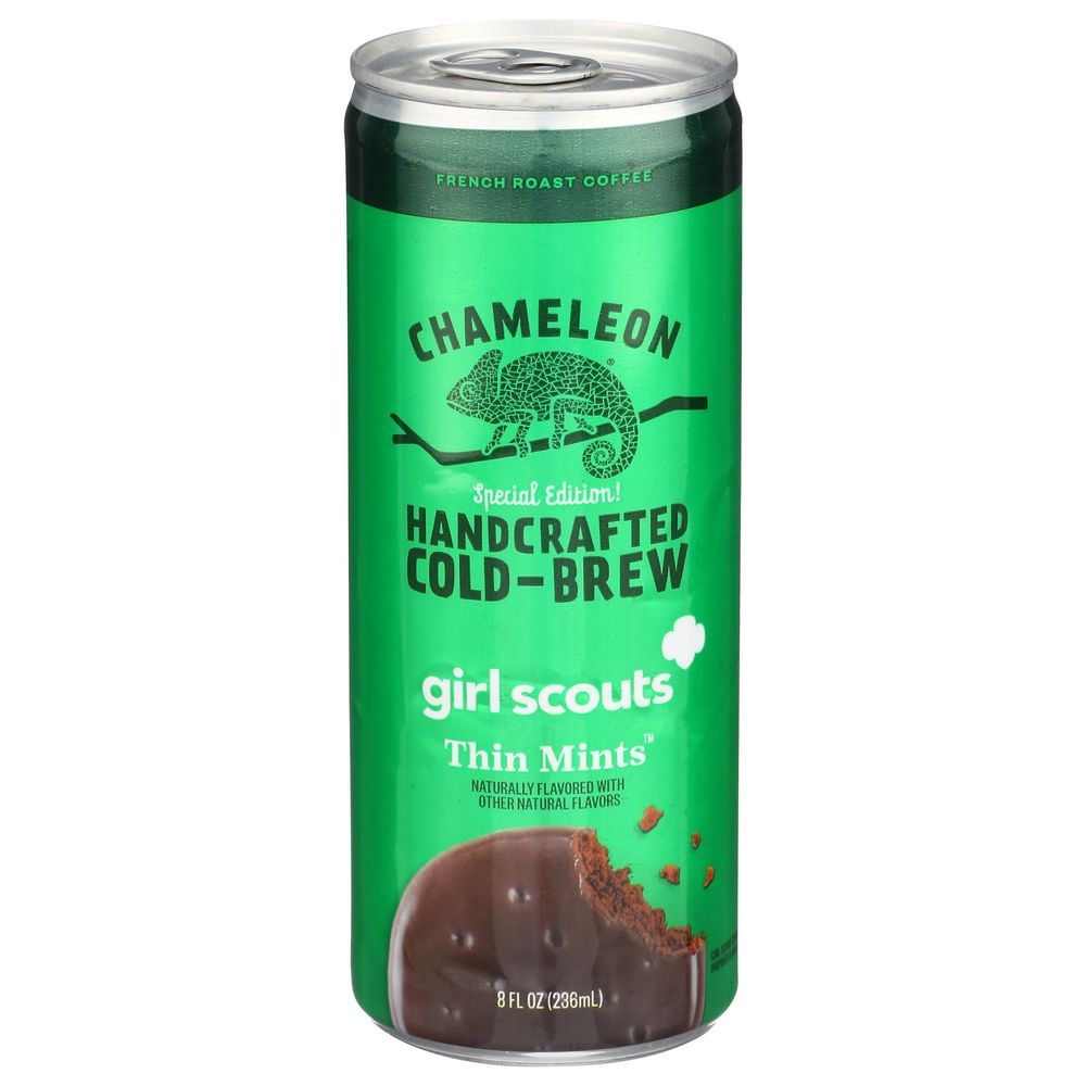 Chameleon Thin Mints Cold Brew Coffee, 8 Fluid Ounce -- 12 Per Case