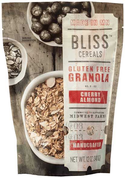 Bliss Cereals Cherry Almond Granola, 12 Ounce -- 6 Per Case