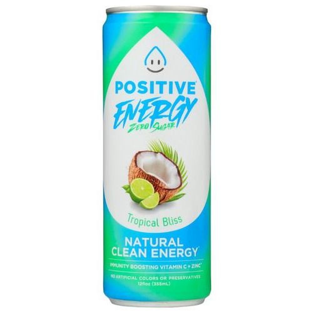 Positive Crankin Colada Energy Drink, 12 Fluid Ounce -- 12 Per Case