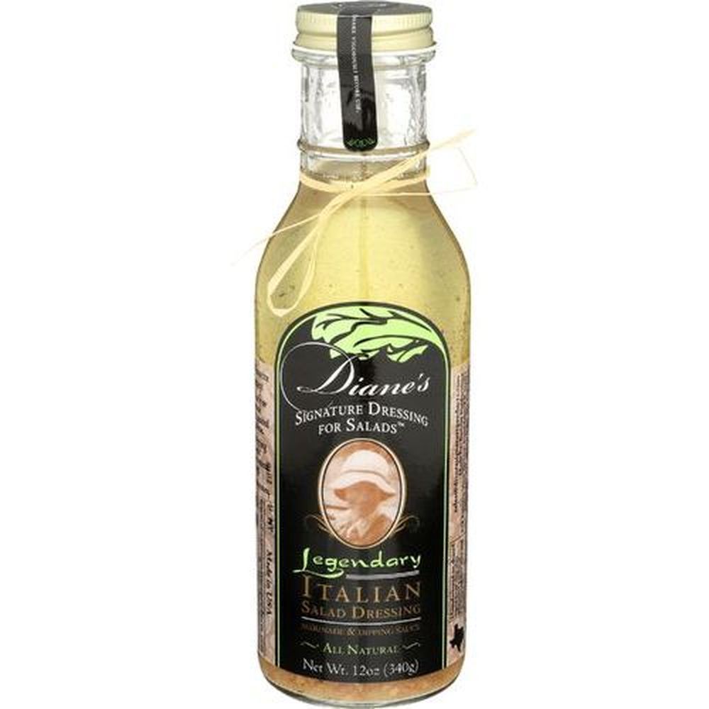 Dianes Signature Legendary Italian Salad Dressing, 12 Fluid Ounce -- 12 Per Case