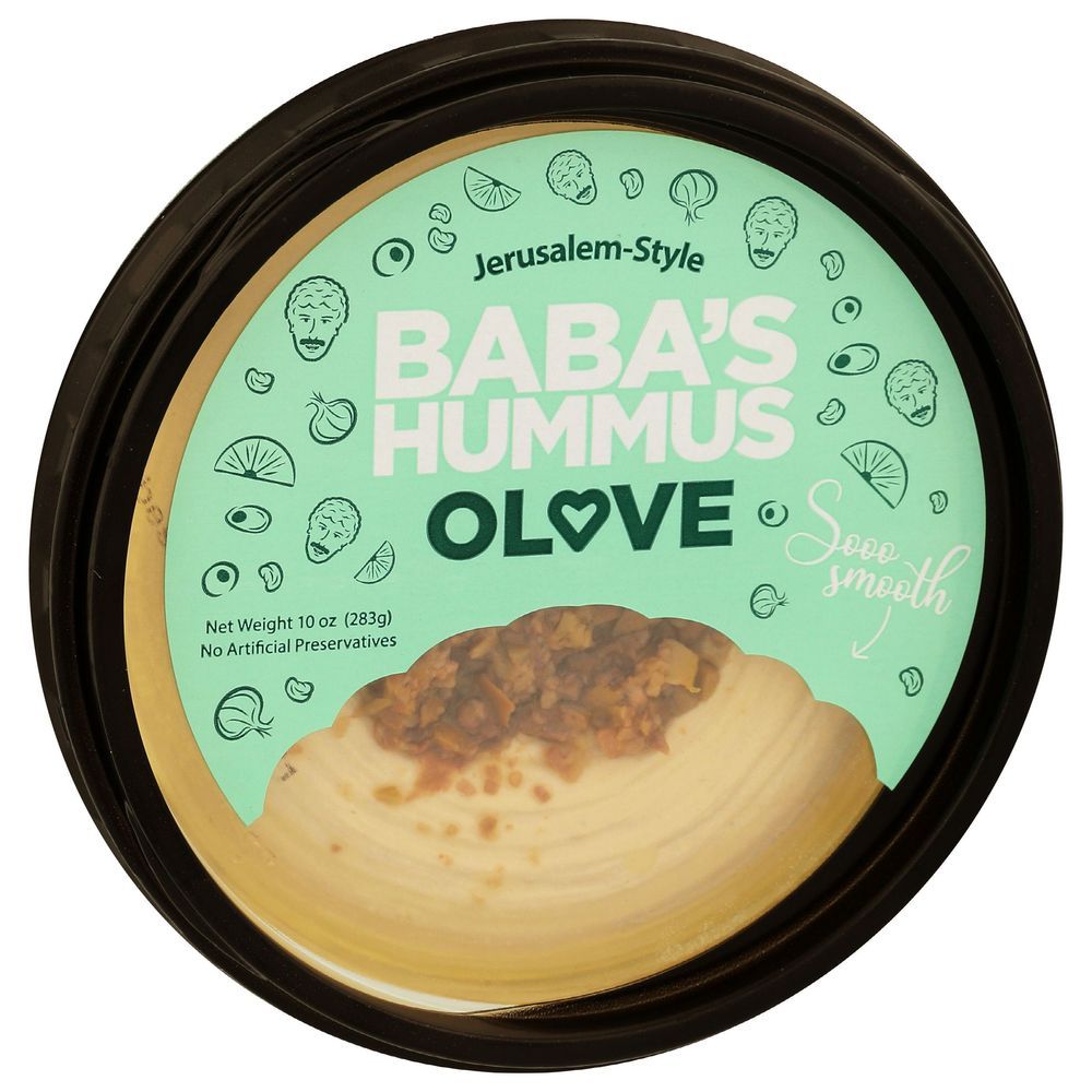 Babas Olive Hummus, 10 Ounce -- 12 Per Case