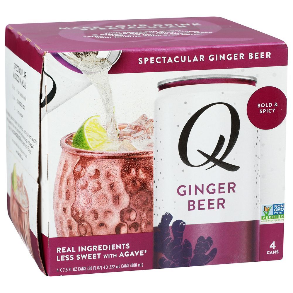 Q Mixers Spectacular Ginger Beer, 30 Fluid Ounce -- 6 Per Case