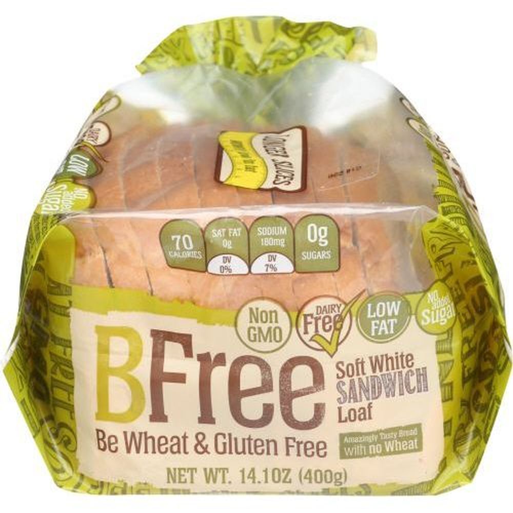 Bfree Soft White Sandwich Bread Loaf, 14.11 Ounce -- 12 Per Case