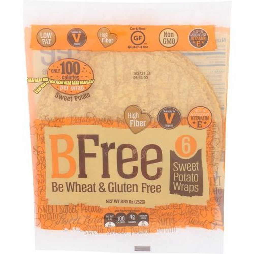 Bfree Sweet Potato Wrap, 8.89 Ounce -- 12 Per Case