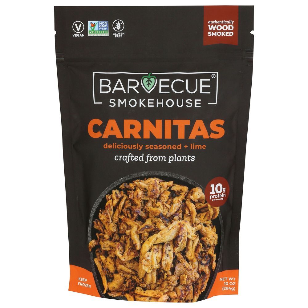 Barvecue Plant Based Carnitas, 10 Ounce -- 6 Per Case