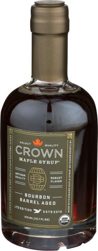 Crown Maple Bourbon Barrel Aged Maple Syrup, 12.7 Fluid Ounce -- 6 Per Case