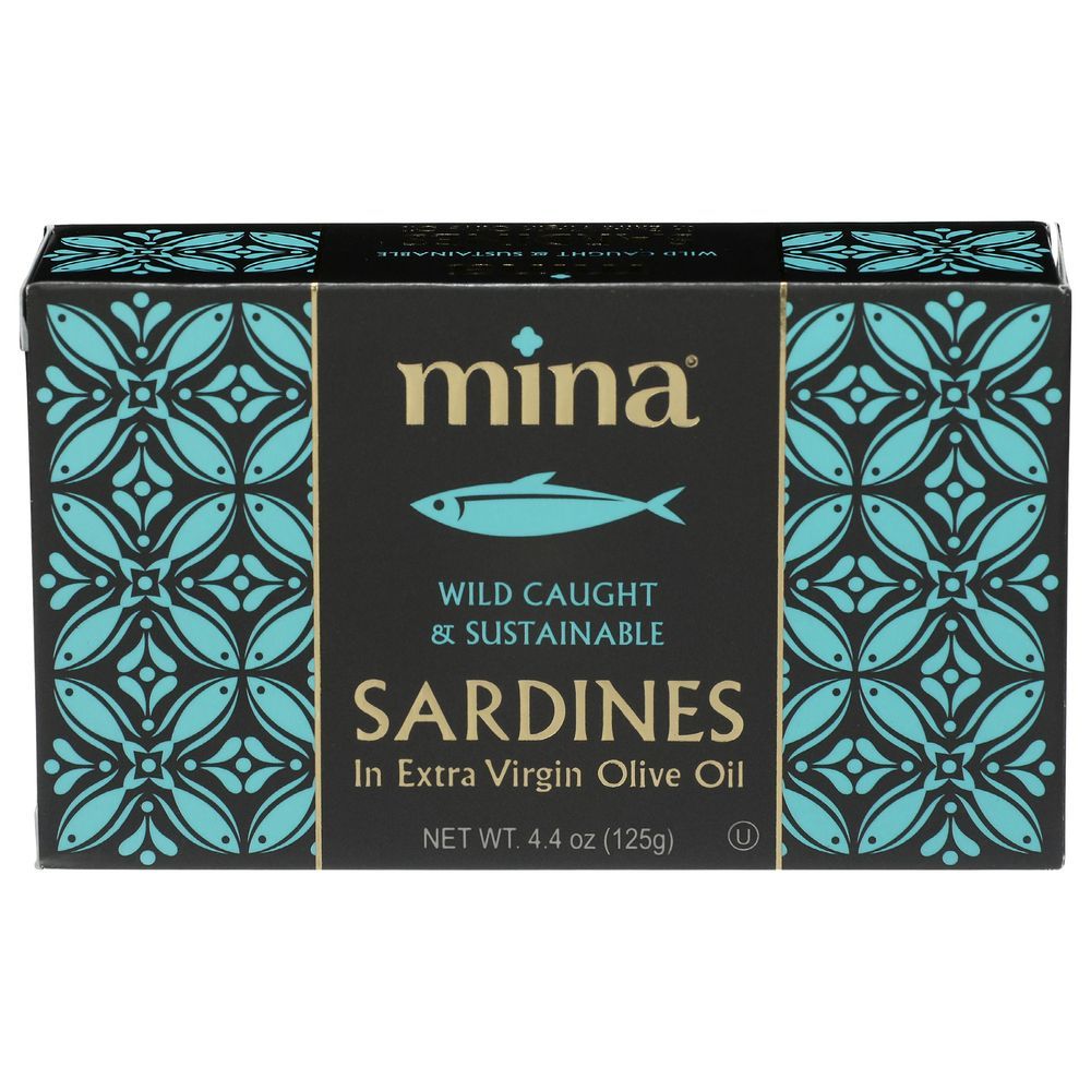 Mina Sardines In Extra Virgin Olive Oil, 4.4 Ounce -- 12 Per Case