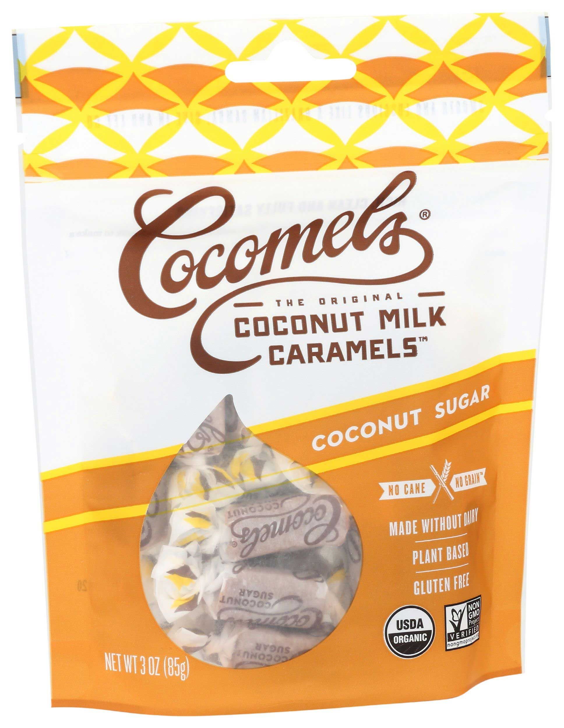 Cocomels Organic Coconut Sugar Coconut Milk Caramels, 3 Ounce -- 6 Per Case
