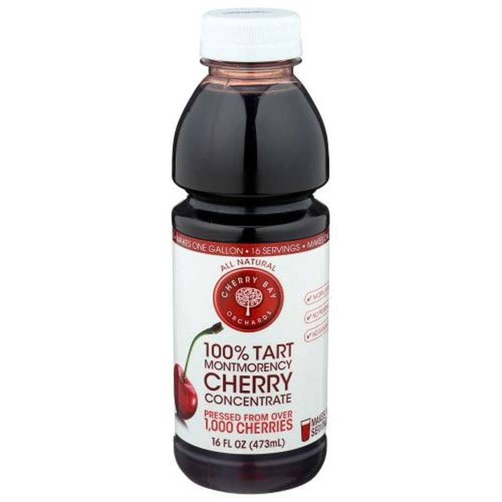 Cherry Bay Orchards Tart Cherry Concentrate, 16 Fluid Ounce -- 6 Per Case