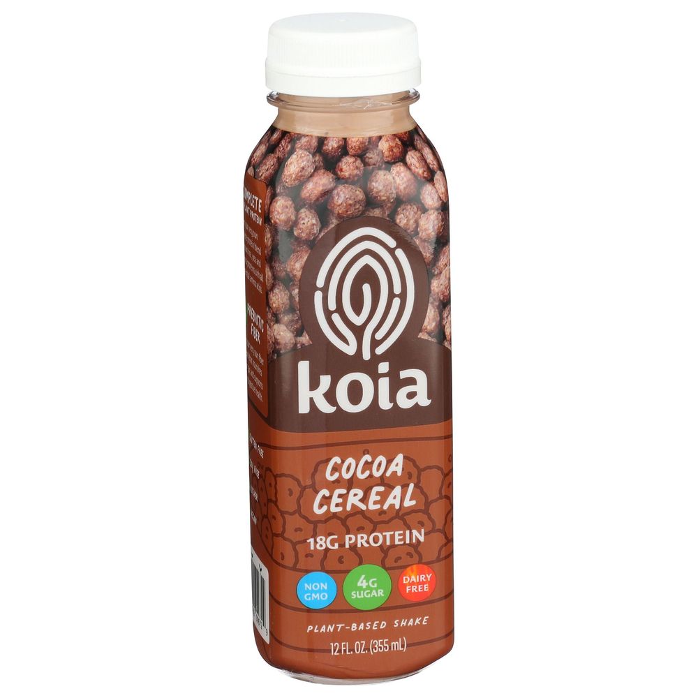 Koia Cocoa Cereal Shake, 12 Fluid Ounce -- 6 Per Case