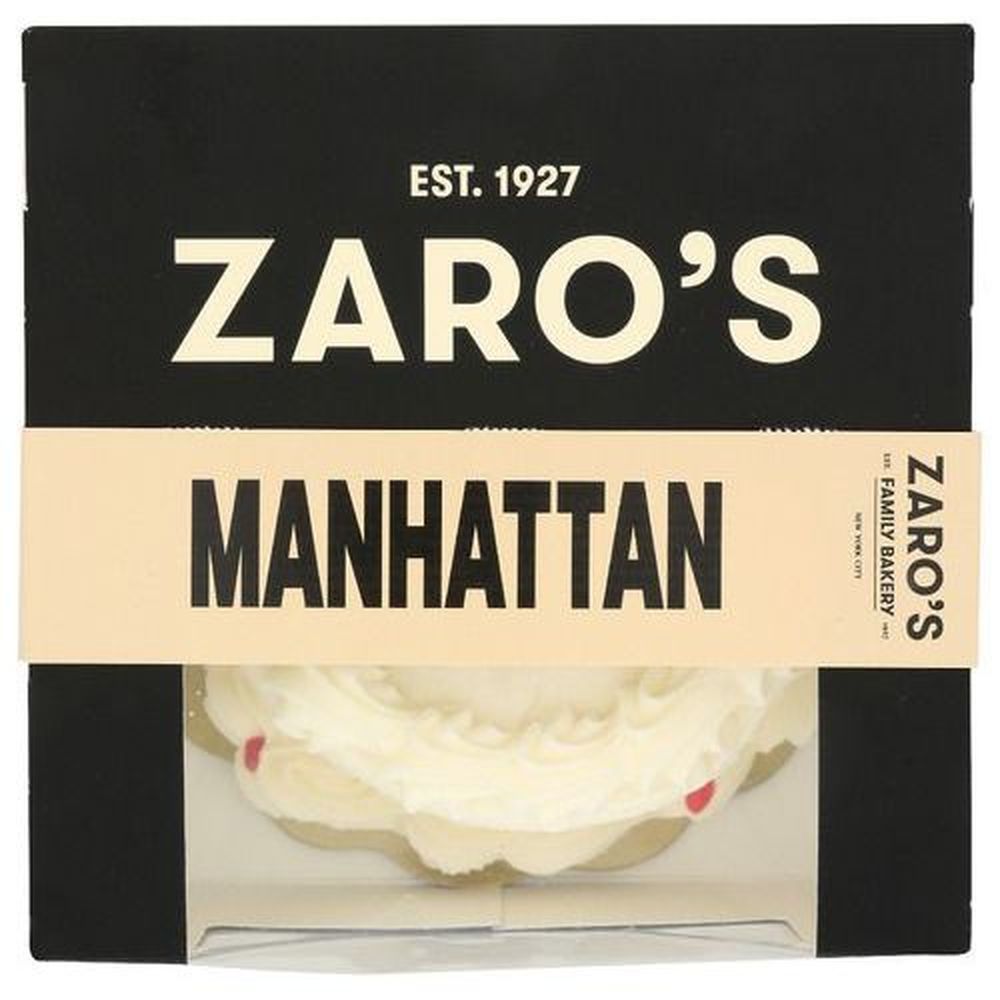Zaros Family Bakery Manhattan Cake, 15.2 Ounce -- 8 Per Case