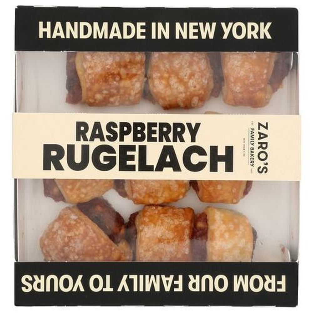 Zaros Family Bakery Raspberry Rugelach, 8 Ounce -- 12 Per Case