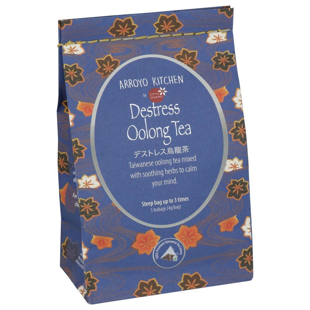 Arroyo Kitchen Destress Oolong Tea Bag, 0.7 Ounce -- 6 Per Case