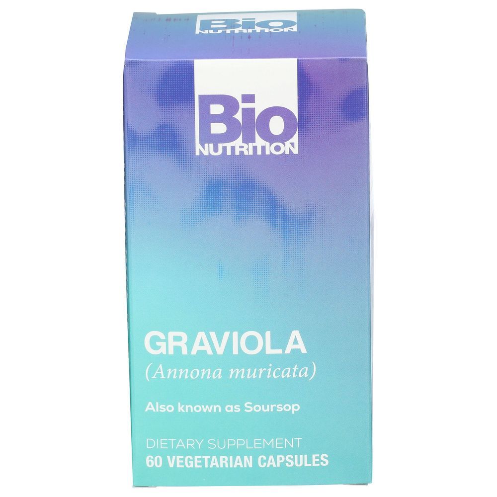 Bio Nutrition Graviola Vegetarian Capsules, 60 Count