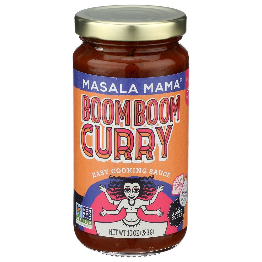Masala Mama Boom Boom Curry Cooking Sauce, 10 Fluid Ounce -- 6 Per Case