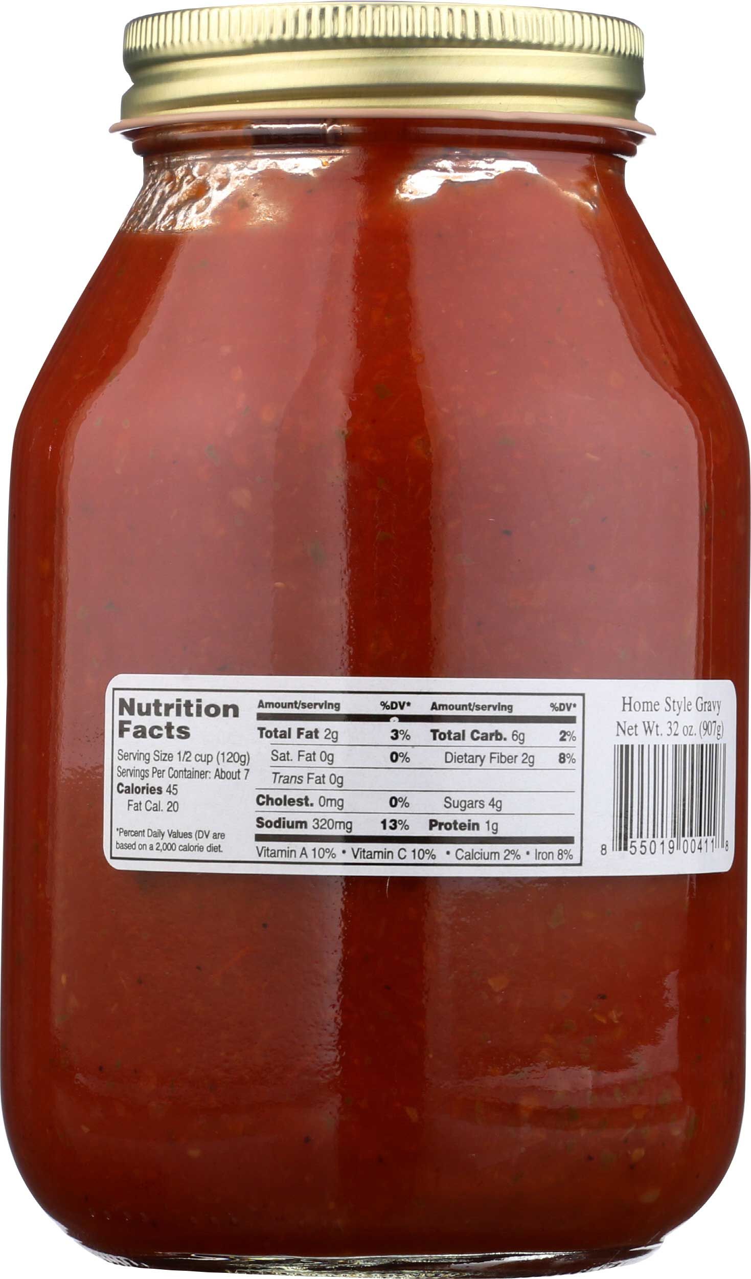 Michael's Of Brooklyn Gluten Free Home Style Gravy Pasta Sauce, 32 Ounce -- 6 Per Case