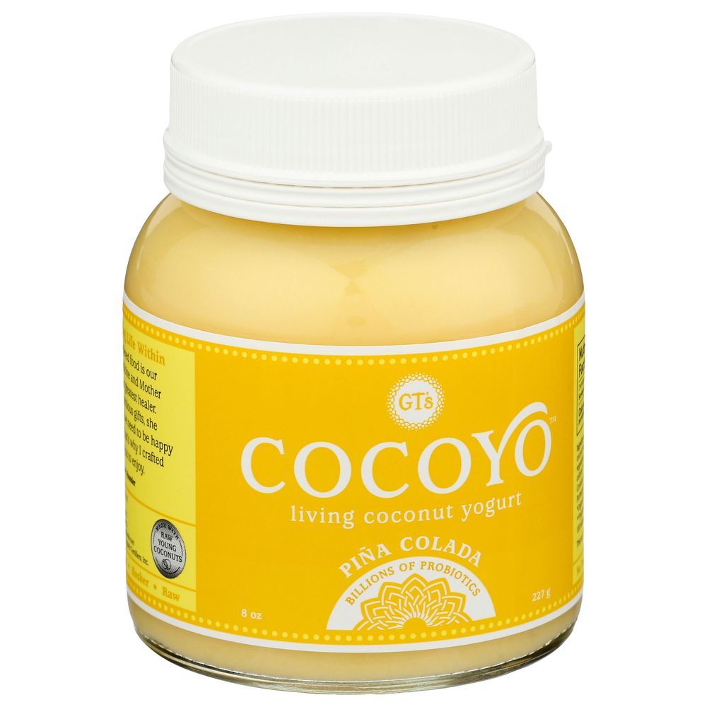 Gt's Organic Cocoyo Pina Colada Coconut Yogurt, 8 Fluid Ounce -- 6 Per Case