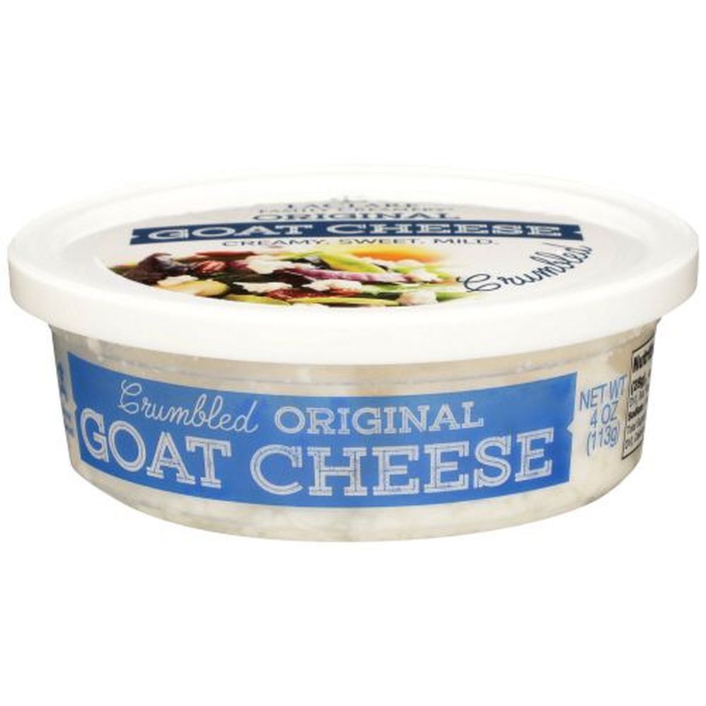 Laclare Farms Original Crumbled Goat Cheese, 4 Ounce -- 12 Per Case