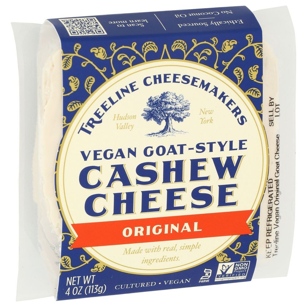 Treeline Original Dairy Free Goat Cheese, 4 Ounce -- 6 Per Case