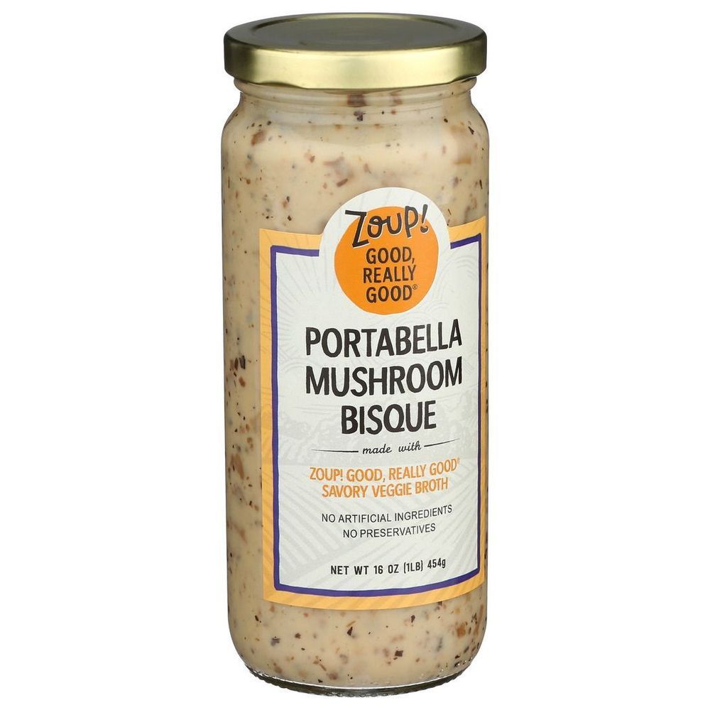 Zoup Portabella Mushroom Bisque, 16 Fluid Ounce -- 6 Per Case