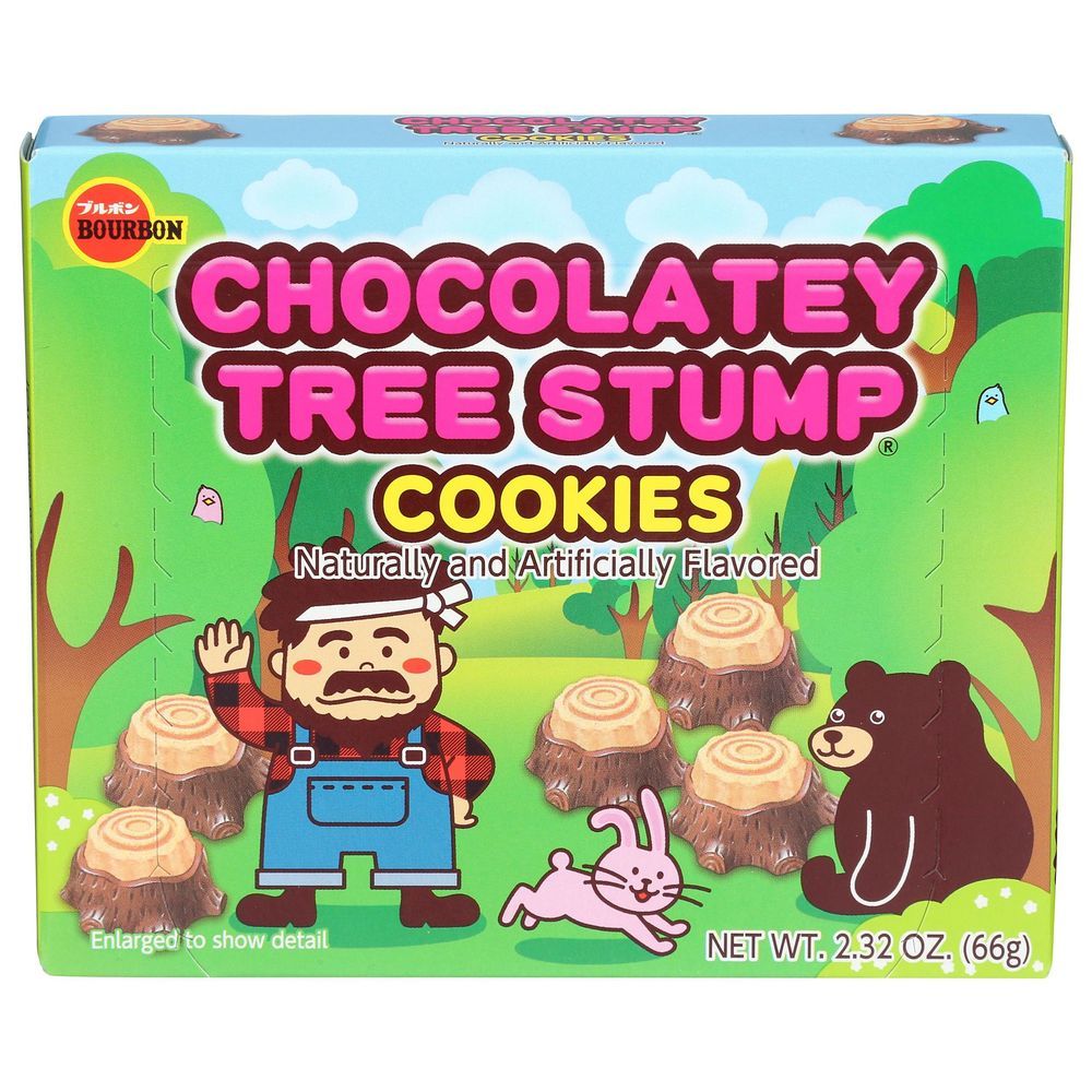Bourbon Chocolatey Tree Stump Cookie, 2.32 Ounce -- 10 Per Case