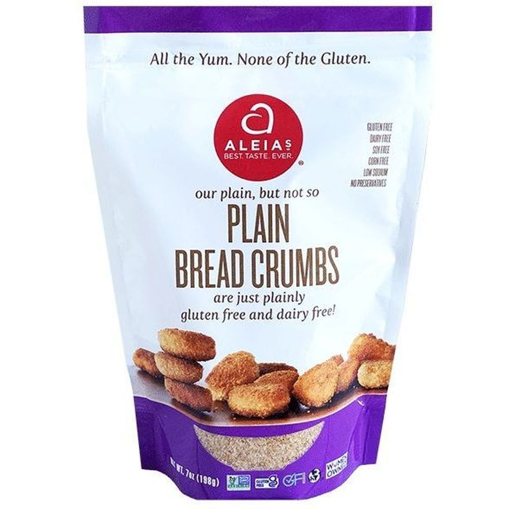 Aleias Plain Bread Crumbs, 7 Ounce -- 6 Per Case