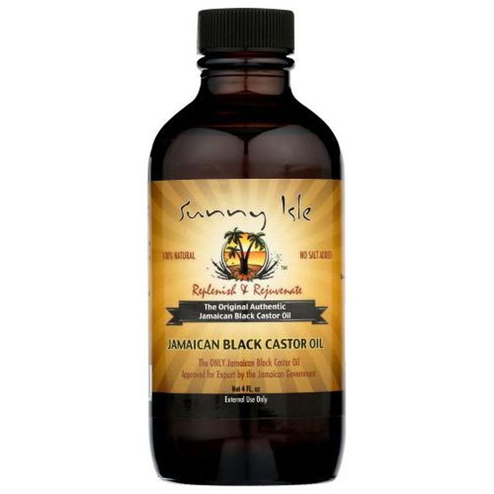 Sunny Isle Jamaican Black Castor Oil, 4 Ounce
