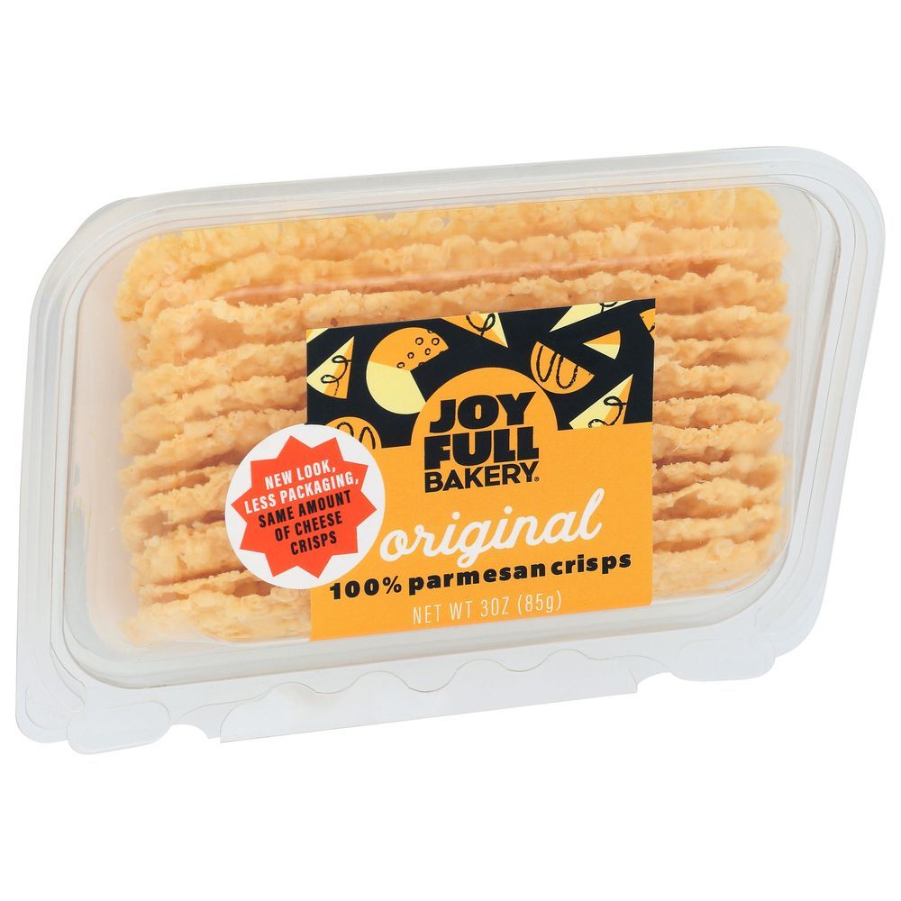 Joyfull Bakery Original Parmesan Crisp, 3 Ounce -- 8 Per Case