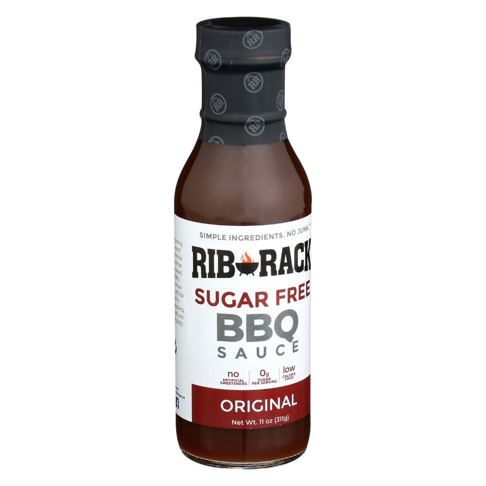 Rib Rack Sugar Free Original Bbq Sauce, 11 Ounce -- 6 Per Case